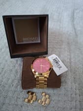 Image of Michael Kors MK3264 Ladies Watch - Gold-tone Stainless Steel