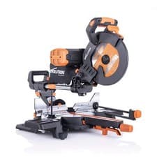 Image of Evolution R255SMS-DB+ 255mm Double Bevel Mitre Saw