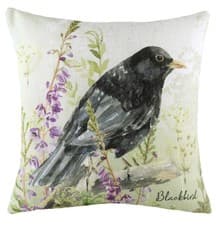 Image of Evans Lichfield Blackbird Printed Cushions