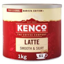 Image of Kenco Instant Latte Smooth Silky Taste Barista Edition Coffee Company Pack 1kg