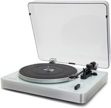 Image of Aiwa APX-790BTWH Bluetooth Turntable with Belt Drive and Acrylic Dust Cover, 2