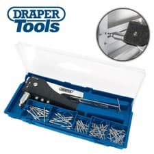 Image of Draper 27848 2 Way Hand Riveter Kit Pop Rivet Gun Hand Riveter Tool (New 19782)