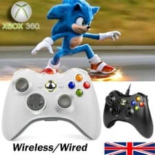 Image of XBOX 360 Wired/Wireless Game Controller Gamepad For MS XBOX 360 Console Windows