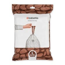 Image of Brabantia PerfectFit Bags L 40-45 litre Dispenser Pack of 40 bags