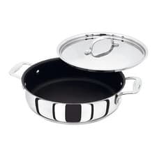 Image of Stellar Sauteuse Pan – 7000 Profile range, 24cm, Non-Stick, Stainless Steel