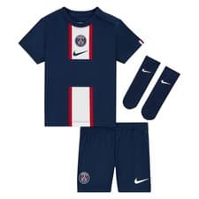 Image of Children's Football Kit Navy 2022-2023 PSG Home Active Training Sportswear Set