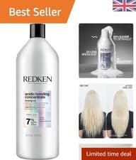 Image of Acidic Bonding Concentrate Shampoo 1 L - Cedar Scented Gel for Hair Revival