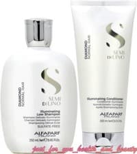 Image of Alfaparf Semi Di Lino Diamond Illuminating Low Shampoo 250ml Conditioner 200ml