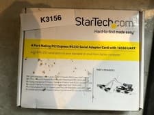 Image of StarTech.com 4 Port Native PCI Express RS232 Serial Adapter Card with 16550 UART