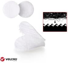 Image of Velcro® Stick On Coins Choice of Hook & Loop Sticky Dots Coins Strong Adhesive