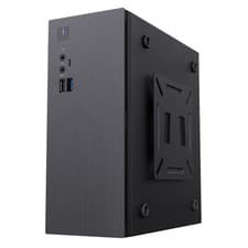 Image of CiT S4i SFF Mini ITX PC Case 4 Litre With 300W Flex PSU VESA Mountable Black