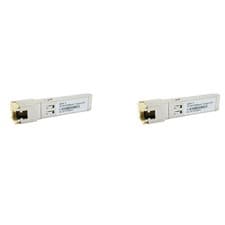Image of 2X Gigabit RJ45 SFP Module 10/100/1000Mbps SFP Copper RJ45 SFP Transceiver6383