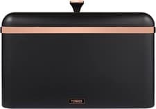Image of Tower Cavaletto Bread Bin with Removable Lid, Large Capacity, Durable Steel
