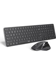 Image of RAPOO 9560M Wireless Keyboard Mouse Combo, E9550L 110 Keyboard & MT760SE Mouse