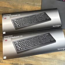 Image of 2 x Kensington (1500109) Valukeyboard Standard Keyboard USB Brand New Sealed