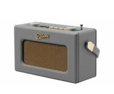 Image of Roberts Revival Uno DAB/DAB+ FM Radio - Dove Grey with bluetooth
