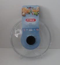 Image of Pyrex 26cm Glass Lid For Saucepans/Frying pans/Casseroles New (chipped)