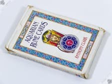 Image of AQUARIAN RUNE CARDS ANTHONY CLARK DECK FORTUNE TELLING AQUARIAN ANGLO SAXON B