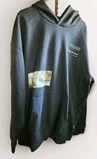Image of Only & Sons Apoh London Michaelangelo Print Creation Of Adam Black Hoodie Sz XL 