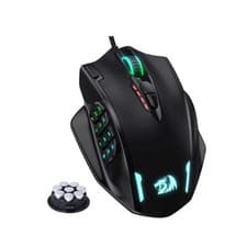 Image of Redragon M908 RGB Wired Gaming Mouse 18 Buttons USB 12400 DPI Backlight LED UK
