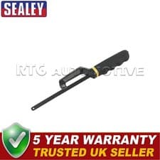 Image of Sealey Premier Mini Hacksaw with Bi-Metal Blade AK8695