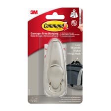 Image of 3M Command Damage Free Self Adhesive Hooks Various Styles for Indoor Outdoor Use
