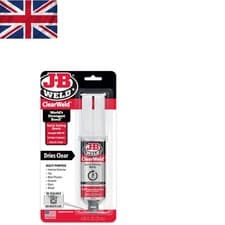Image of ClearWeld Quick Setting Epoxy 25ml - Fast Drying, Strong Adhesive for Crafts