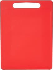 Image of Chef Aid Poly Kitchen Cooking Chopping Board Mat - 30cm x 40cm - Red