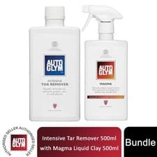 Image of Autoglym Intensive Tar Remover 500ml with Magma Liquid Clay 500ml Bundle