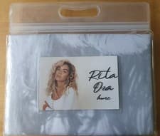 Image of RITA ORA Standard Pillowcase Pair PRISTINA WHITE New