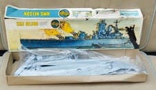 Image of Airfix HMS Nelson 1/600 A04203 F403S Battleship plastic model kit 1973