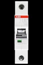 Image of ABB 63 AMP CURVE C 10kA MCB CIRCUIT BREAKER S201M 2CDS271001R0634