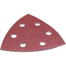 Image of Makita Punched Hook and Loop Delta Sanding Sheets 150g Pack of 10