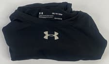 Image of Under Armour Black Loose Heat Gear Long Sleeve Shirt Extra Small