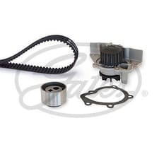 Image of Gates KP15413XS Water Pump & Timing Belt Kit Cooling Fits Citroen Fiat Peugeot