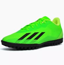 Image of Adidas X Speedportal.4 TF Green Astro Turf Trainers UK 9 and 9.5