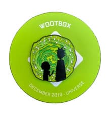 Image of RICK & MORTY PIN BADGE WOOTBOX EXCLUSIVE BRAND NEW!
