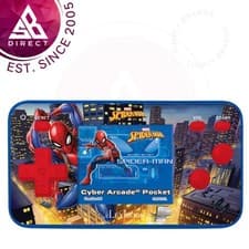 Image of Lexibook Handheld Console Mini Cyber Arcade 150 Games including Spider-Man│3y+