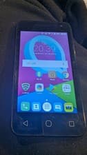 Image of alcatel U3 phone. Easy use. High quality. Compact + striking design. Ideal spare