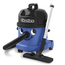 Image of Numatic Hoover, Charles Wet and Dry Vacuum Cleaner, Blue, CVC370 *Damaged Box*