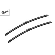 Image of 3 397 118 926 Wiper Blade Front Fits Skoda Superb 1 VW Passat B5.5 Estate Bosch