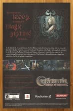 Image of 2003 Castlevania: Lament of Innocence PS2 Print Ad/Poster Official EB GAMES Art