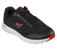 Image of NIB MEN'S SKECHERS 214029/BKRD ARCH FIT GO GOLF MAX FAIRWAY 3 BLACK/RED SHOES