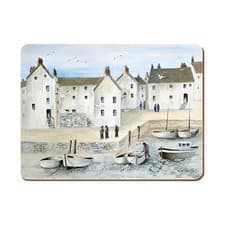 Image of Creative Tops Cornish Harbour Set Of 4 Premium Table Mats