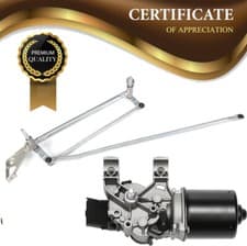 Image of FOR RENAULT CLIO MK3 NEW FRONT WINDSCREEN WIPER MOTOR & LINKAGE(2007-2012)UK RHD