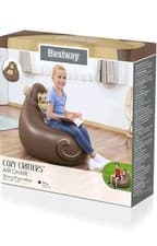 Image of Bestway Air Chair Cozy Critters Monkey Inflatable Kids Children Indoor & Outdoor