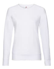 Image of Fruit of The Loom Ladies Lightweight Raglan Sweatshirt