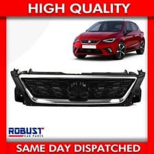 Image of FRONT MAIN BUMPER CENTER RADIATOR GRILL FOR SEAT IBIZA 6F (2017-2020)