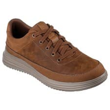 Image of Skechers Proven - Aldeno Mens Classic Shoes Trainers Flex-Glow Unisex Black