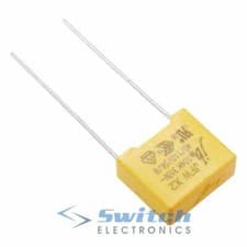 Image of 0.01uF to 2.2uF 310VAC X2 Metallised Polypropylene Film Capacitor 